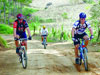 Biking in costa Rica