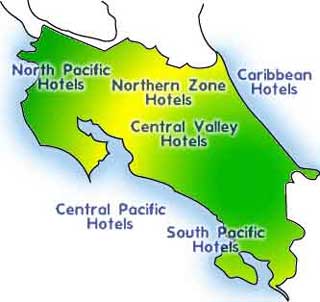 costa rica maps