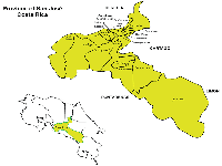 Map of San Jose Costa Rica