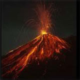 Arenal Volcano at Night