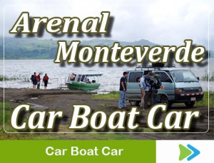 car boat car arenal